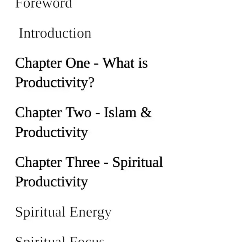 The Productive Muslim Where Faith Meets Productivity By Mohammad Faris